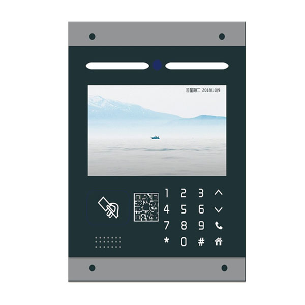 云对讲主机10寸（密码，刷卡，动态人脸）SD-616-IPMK10