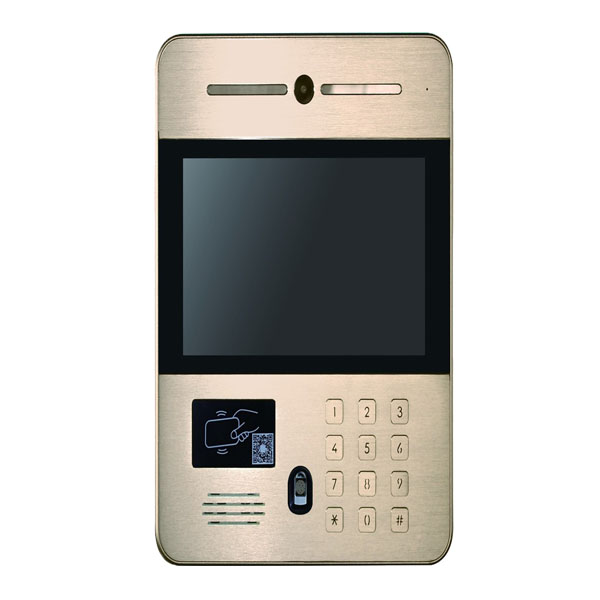云对讲主机10寸（指纹，密码，刷卡，动态人脸）SD-616-IPMK10